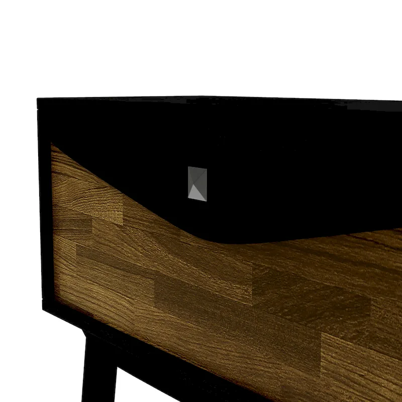 DH BASIC Modern 32-inch 1-shelf 1-drawer Console Table by Denhour