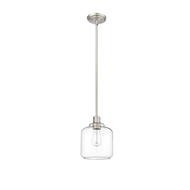 Millennium Lighting Asheville 1 Light Mini-Pendant Fixture with Clear Glass Shades