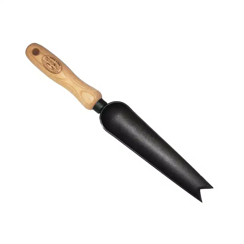DeWit Snake Tongue Trowel  Versatile Heirloom Tool for Transplanting & Weeding
