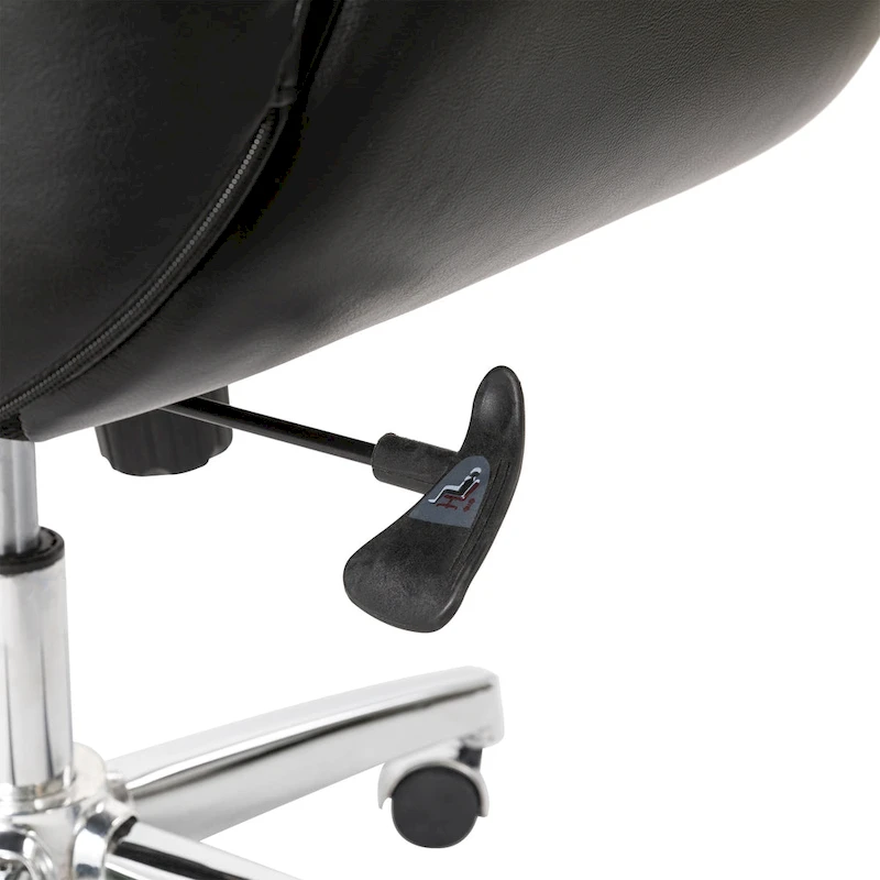 Modern High-Back Leatherette Adjustable Swivel Executive Office Chair by Glitzhome