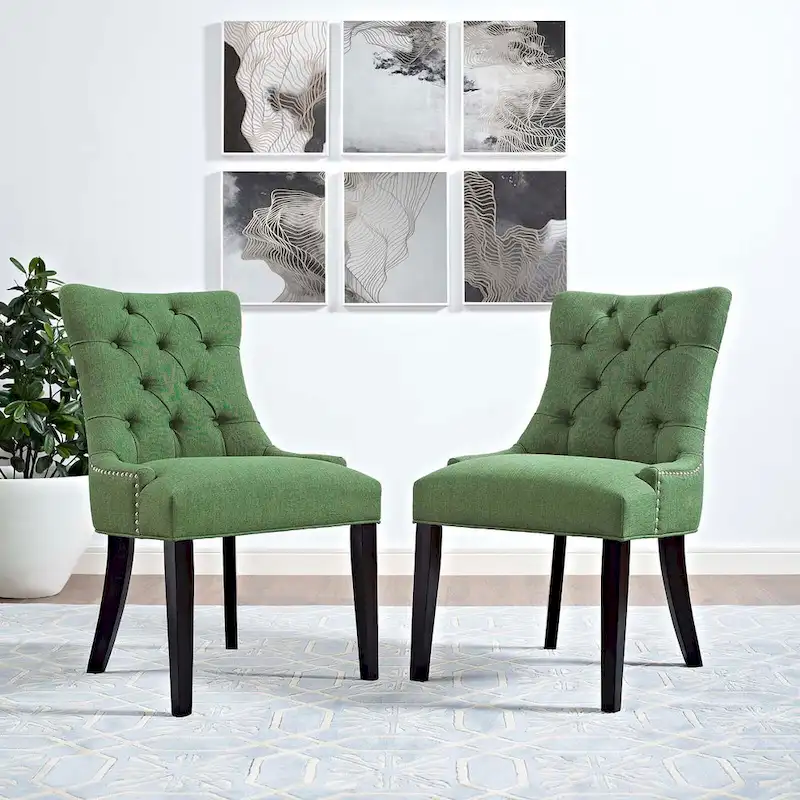 Modway Regent Fabric Dining Chair (Set of 2)