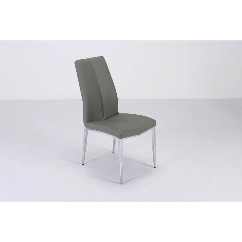 Somette Alyssa Starphire White 5-Piece Dining Set