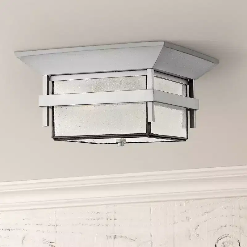 Harbor Titanium 7 3/4 High Hinkley Ceiling Light
