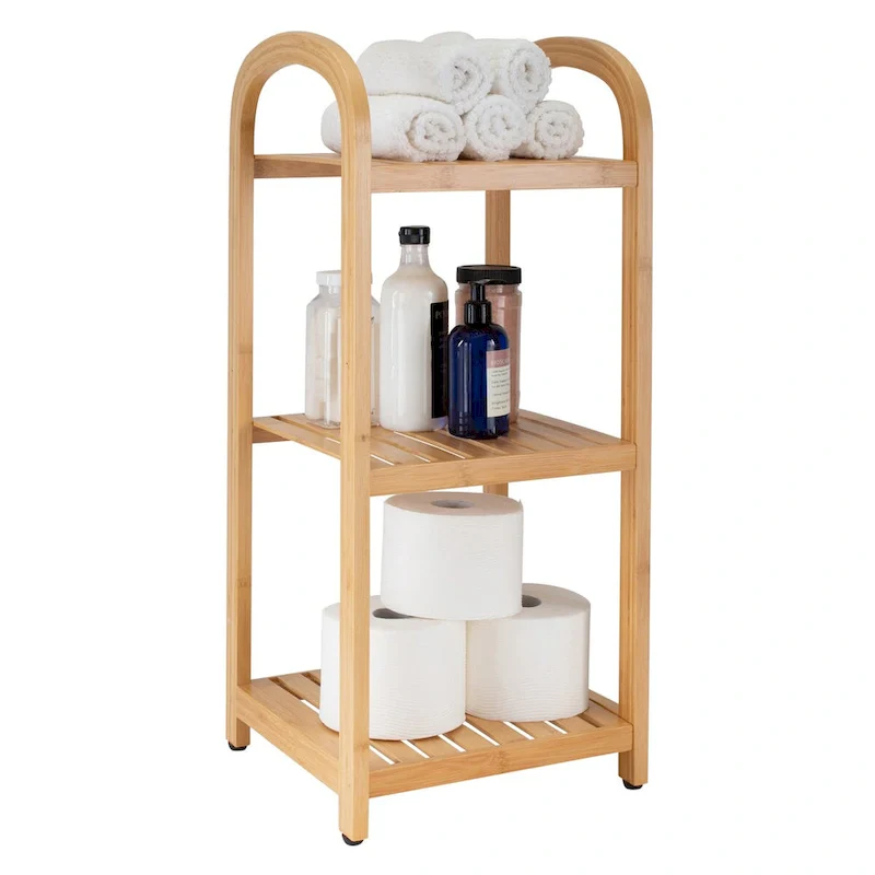 3 Tier Bamboo Tower - 12 x 12 x 27.76