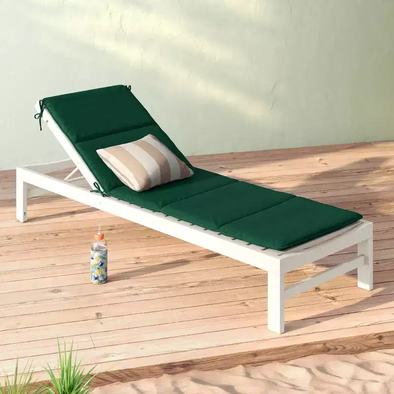 48x22 30 Solid Outdoor 1pc Chaise Lounge Cushion - Room Essentials