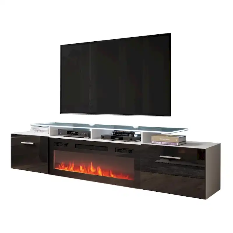 Rova EF Electric Fireplace Modern 75