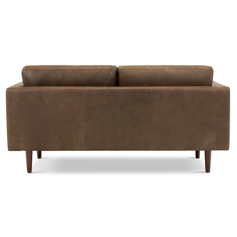 Napa 72 Apartment Sofa - Full Grain Genuine Italian Leather