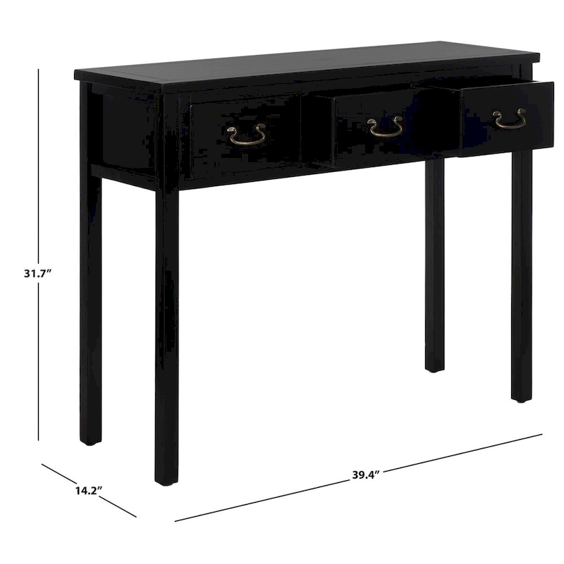 SAFAVIEH Marleine Antiqued Grey Console Table - 39.4  x 14.2  x 31.7  - 39Wx14Dx32H