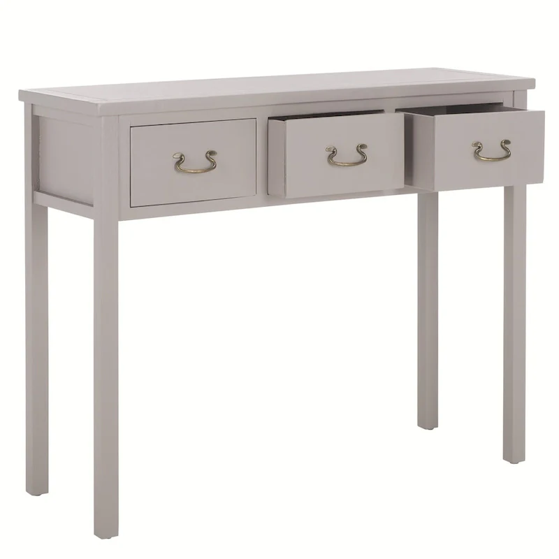 SAFAVIEH Marleine Antiqued Grey Console Table - 39.4  x 14.2  x 31.7  - 39Wx14Dx32H