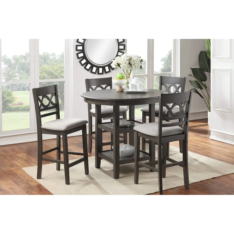 New Classic Furniture Edelman 5-piece Counter Dining Set