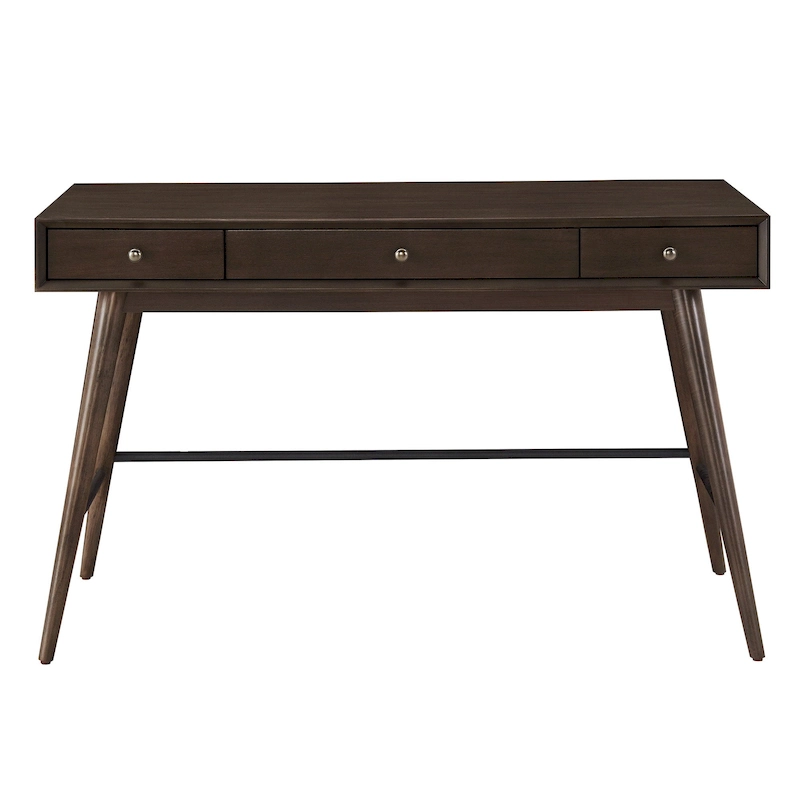 Aksel Wood 3-drawer Writing Desk by iNSPIRE Q Modern
