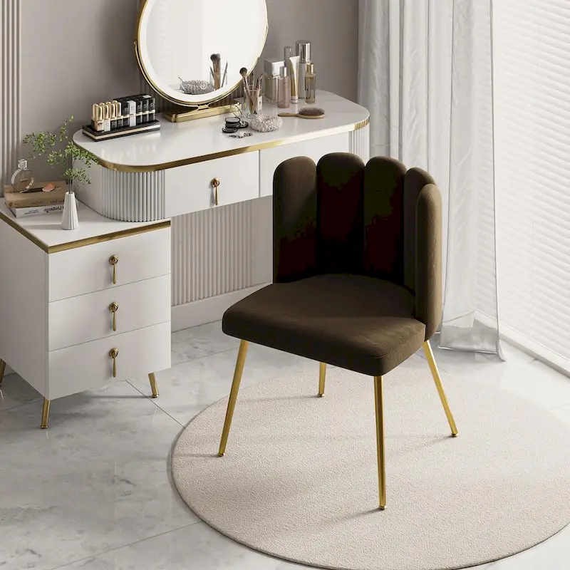 Anjela Side Chair with Tufted Back