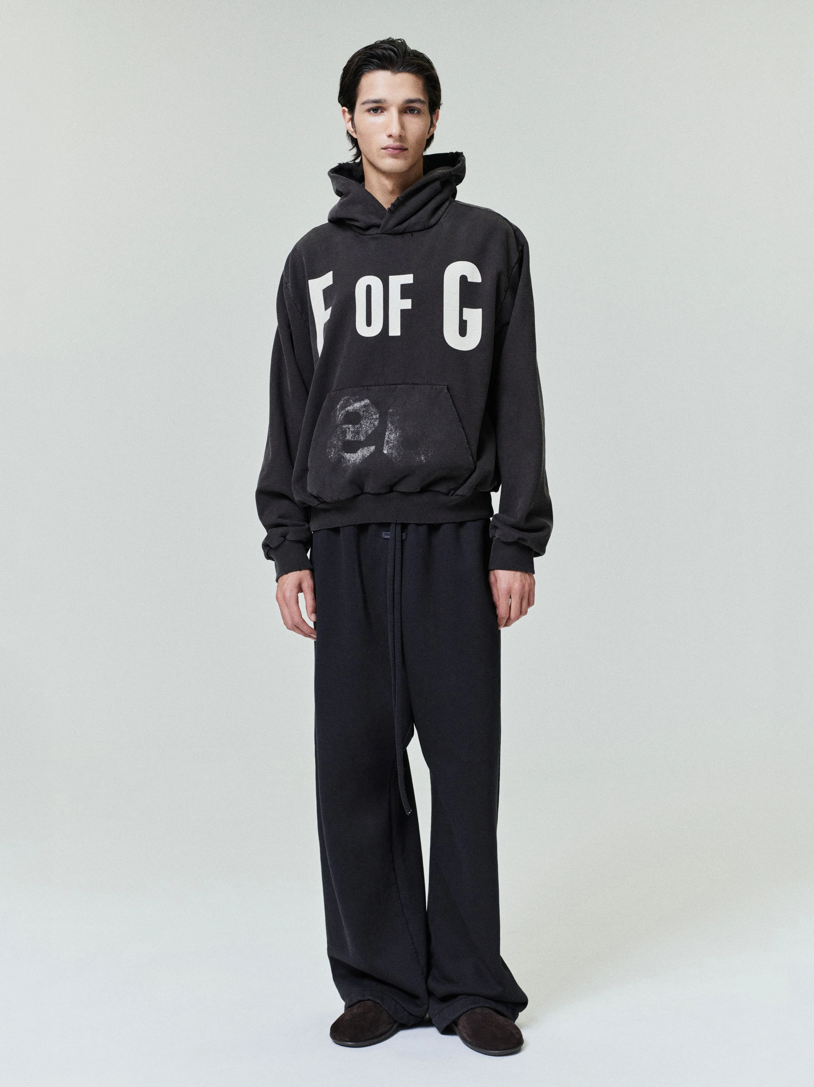F Of G Classic Half Raglan Hoodie W/ Pocket