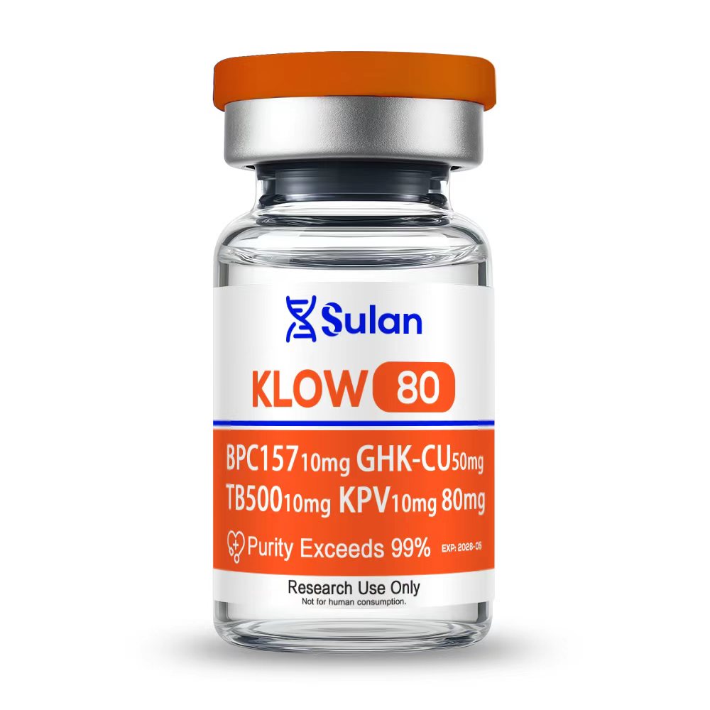 KLOW80(BPC157+10mg+GHK-CU50mg+TB500+10mg+kpv10mg)