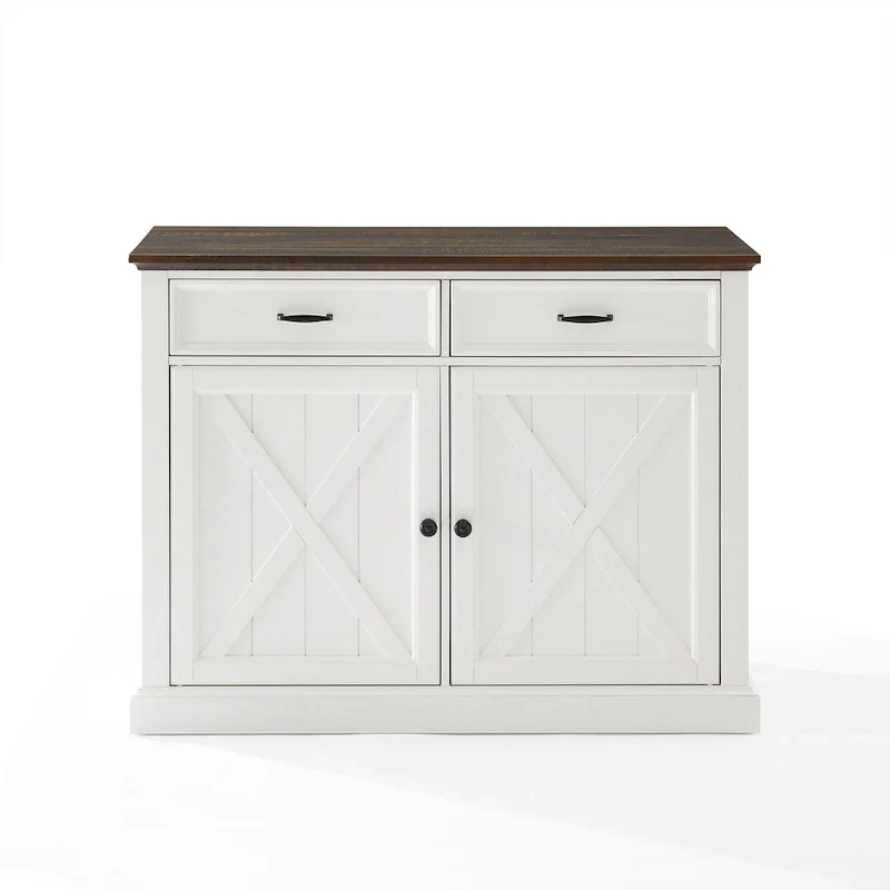 Crosley Clifton Kitchen Island - 23.63d x 47.75w x 36.25h