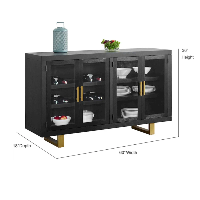 Steve Silver Yantis Modern 10-Piece Dining Set