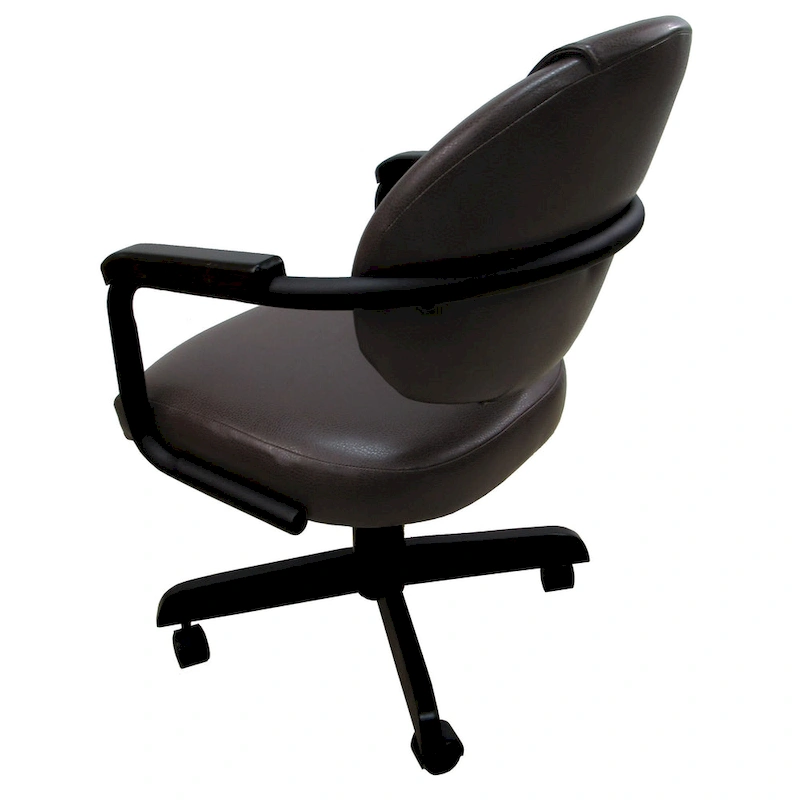 Swivel Tilt Kitchen Caster Chair with Wheels M-79 - 18 inch Seat