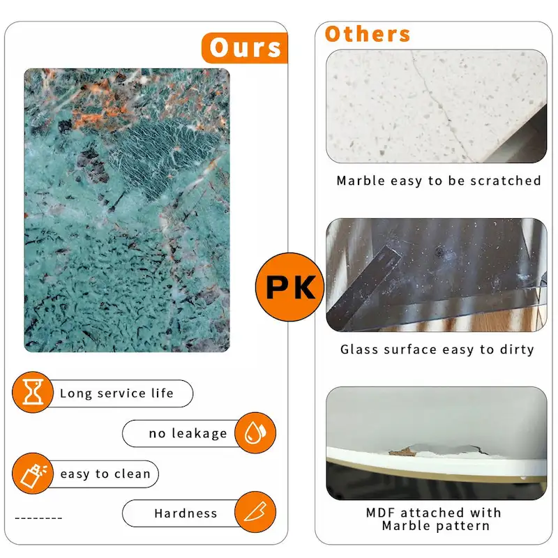 48 Modern Console Marble Table with Gold Base Entryway Living Room - 48x12x31