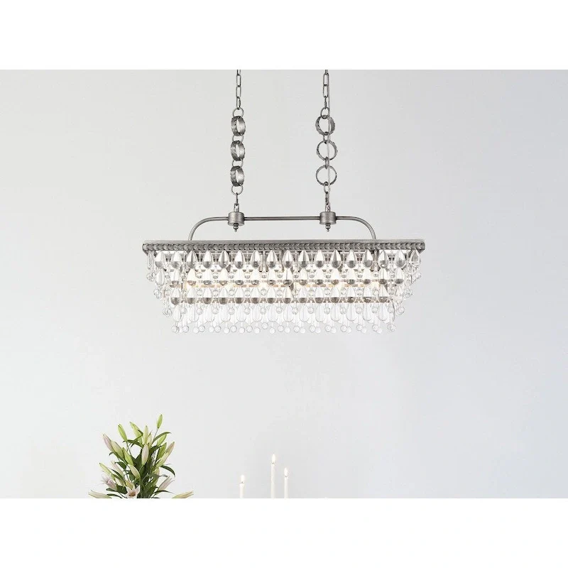 Nasir 32 inch Rectangle Pendant - N/A