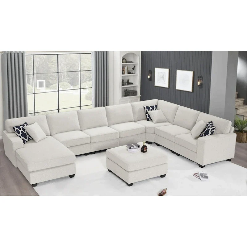 Flexible Combination Module Reversible Sectional Sofa