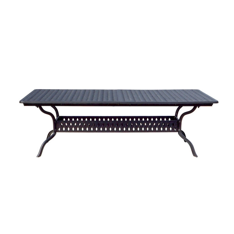 St.Cruz 11-Piece Patio Dining Set with 42 x 92 / 42 x 120 Extension Table