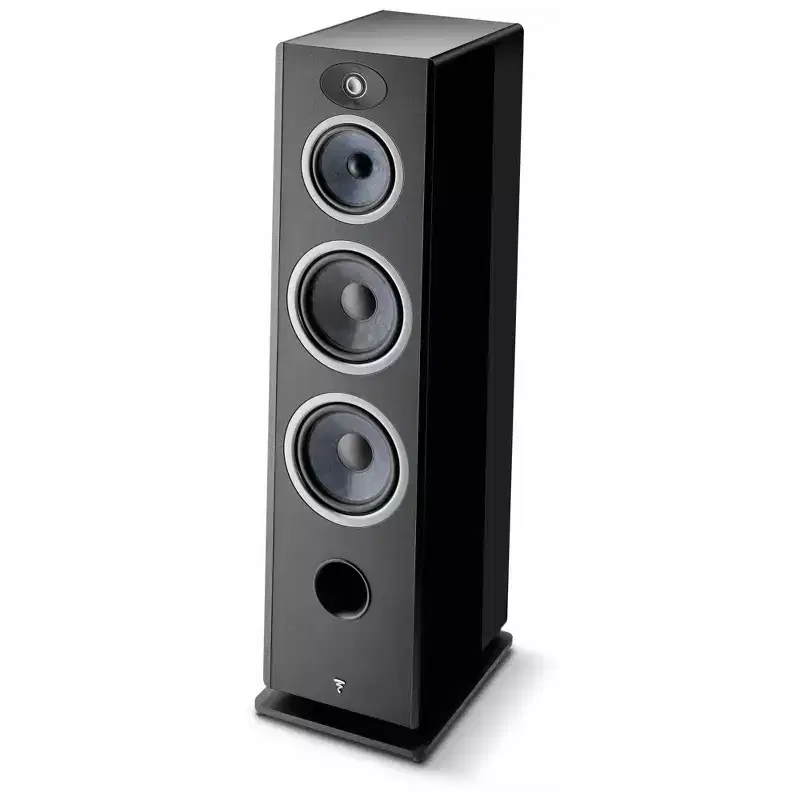 Focal Vestia N4 Towers (Black) Pair And Focal Vestia Center Channel