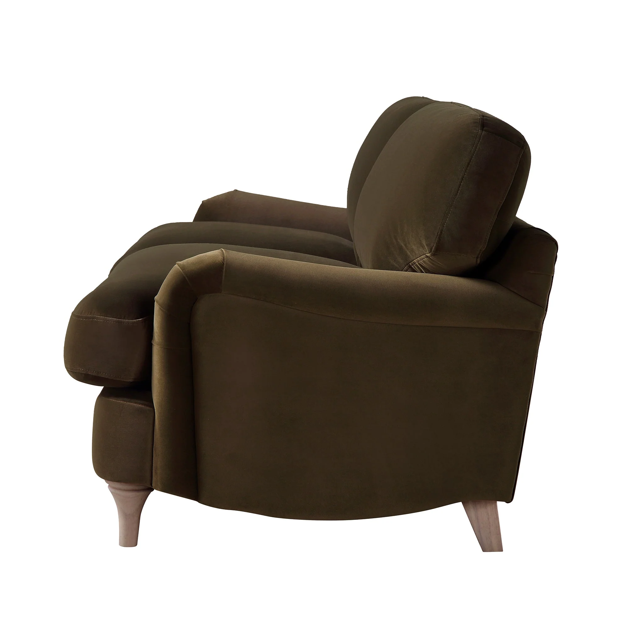 Seaweed Velvet Sofa, 3-Seater