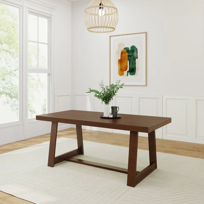 Plank and Beam Classic Solid Wood Dining Table - 72