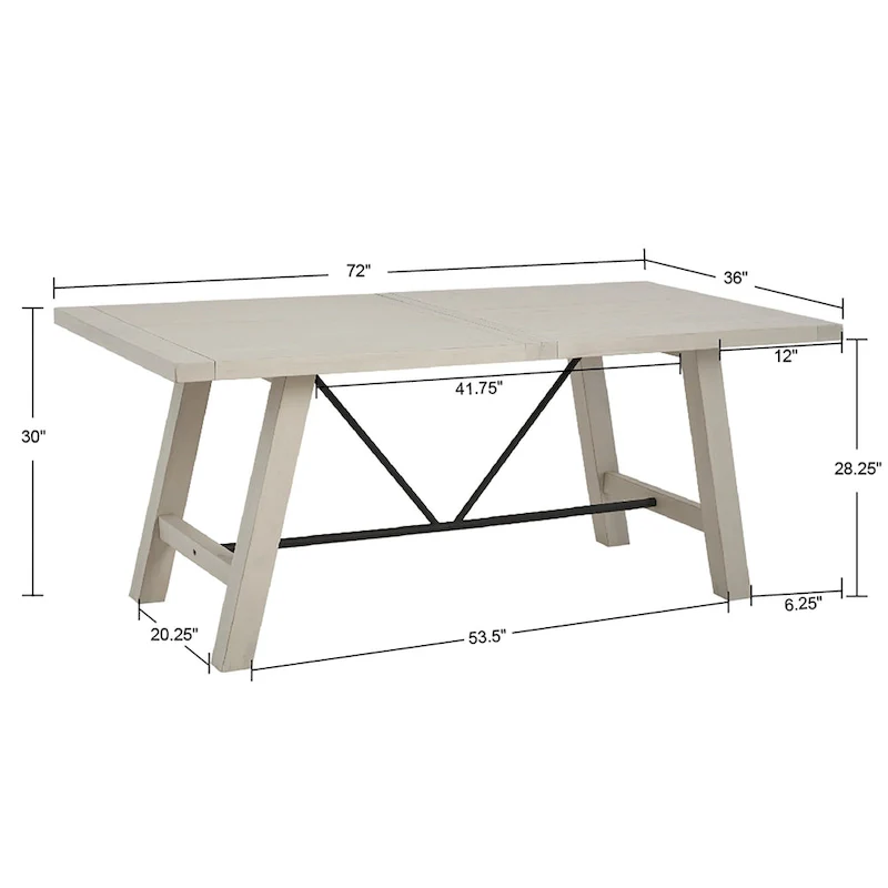 INK+IVY Sonoma Rectangle Dining Table