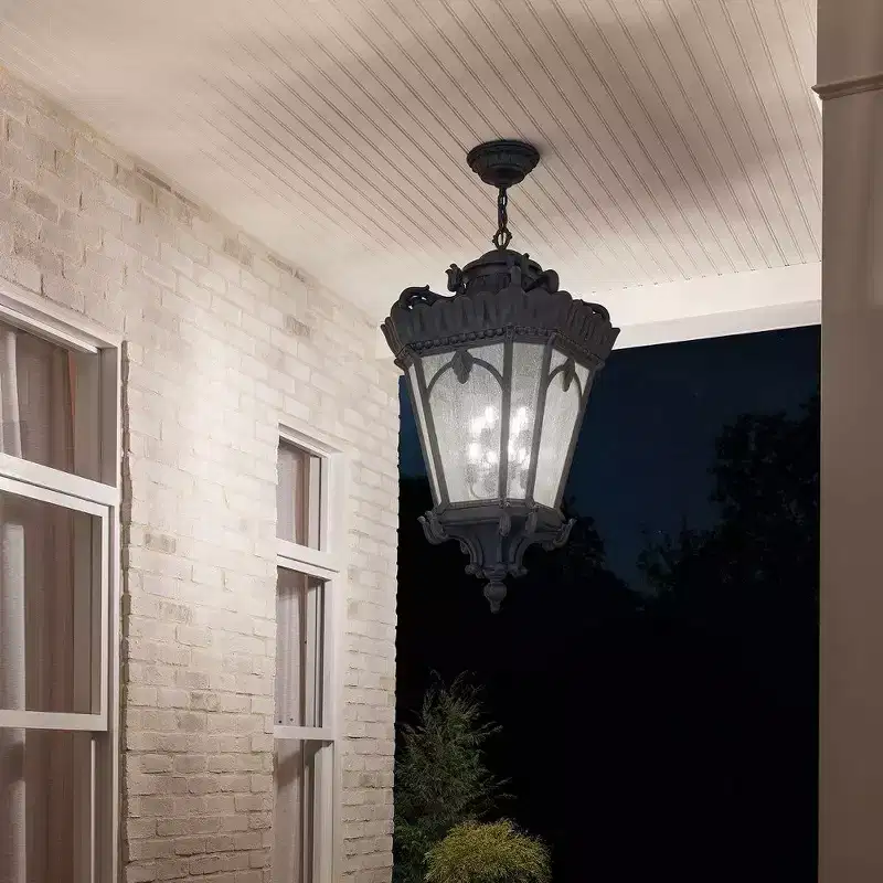 Kichler Lighting Tournai 8 - Light Pendant in Textured Black