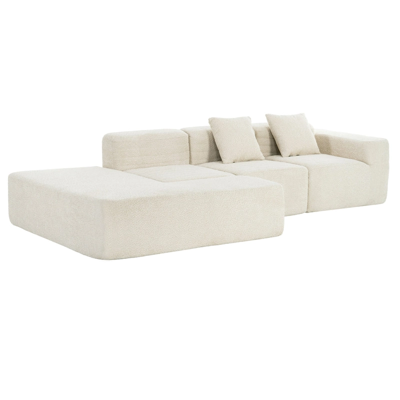 Sectional Sofa Full-compressed Sofa Couch Free-combined Sofa