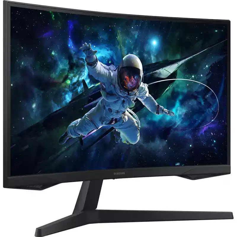 Samsung Odyssey G55C 32 QHD 165Hz 1000R Curved Gaming Monitor, Black
