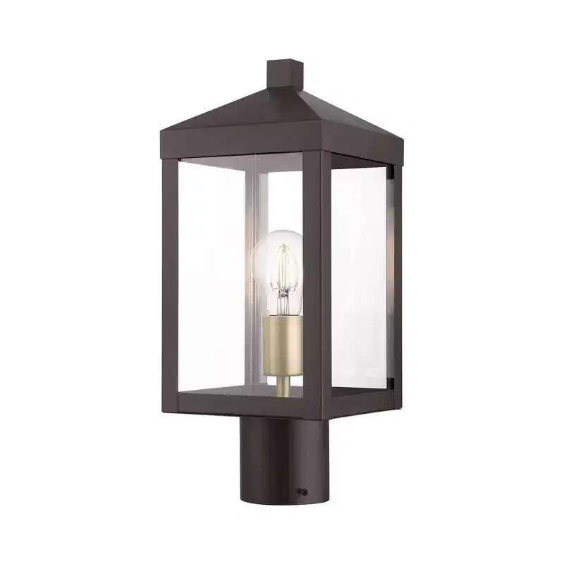 Livex Lighting Nyack 1 - Light Post Light in Bronze