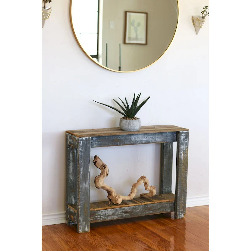 Gray Combo 36 Console Table