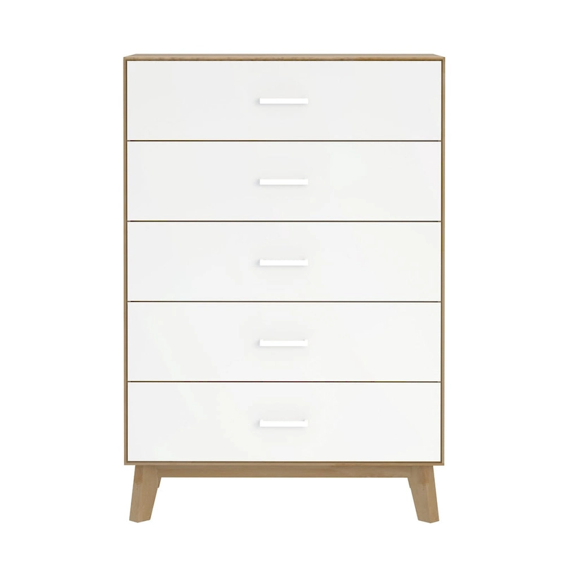 Plank and Beam Duo 5 Drawer Dresser