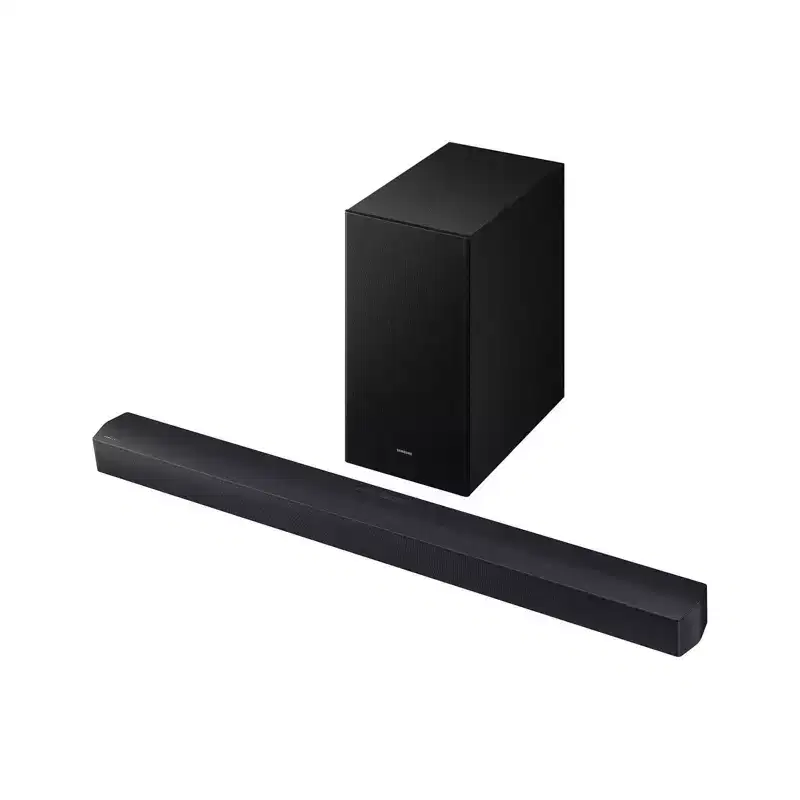 Samsung 2.1Ch DTS Virtual:X Soundbar with Subwoofer (HW-B53WF): HDMI ARC, Bluetooth, Wall Mountable