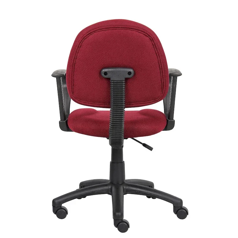 Boss Burgundy Mid-back Ergonomic Task Chair