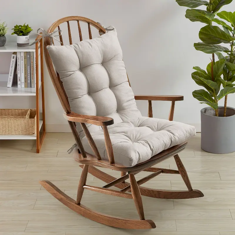 Sweet Home Collection Rocking Chair Cushion Set