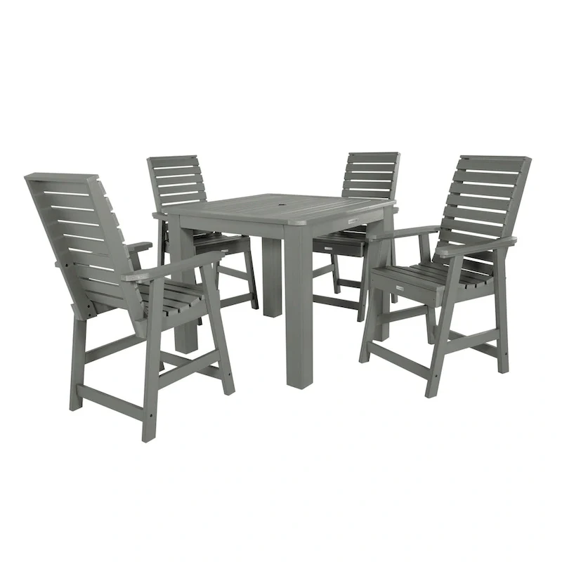 Weatherly Counter Height 5-piece Outdoor Dining Set