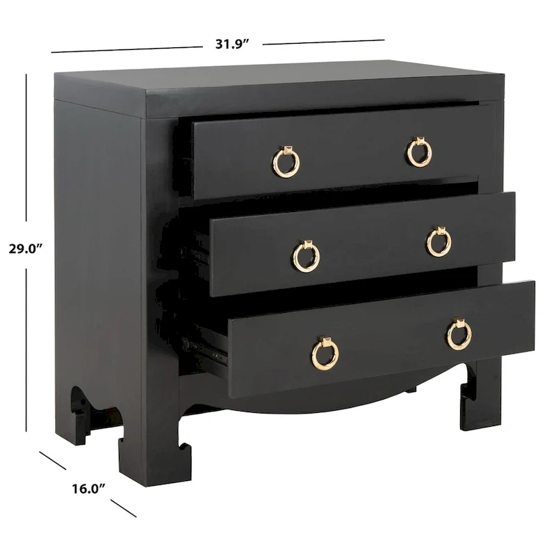 SAFAVIEH Alexina 3-Drawer Chest