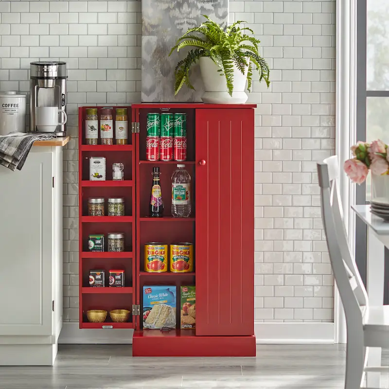 Simple Living 2-Door Utility Kitchen Pantry
