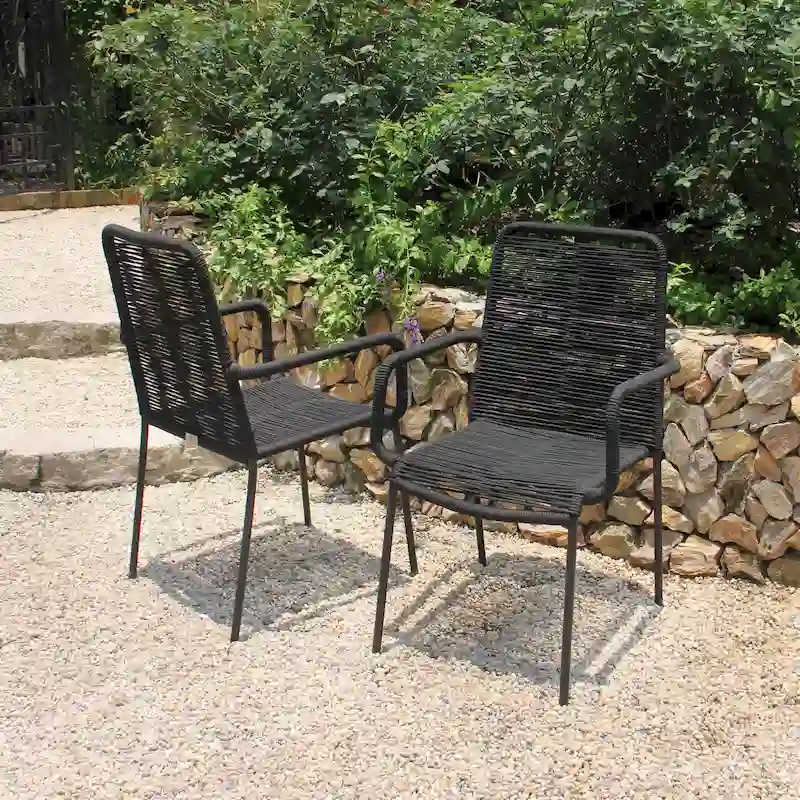 Palaio Chair - Black (Set of 2)