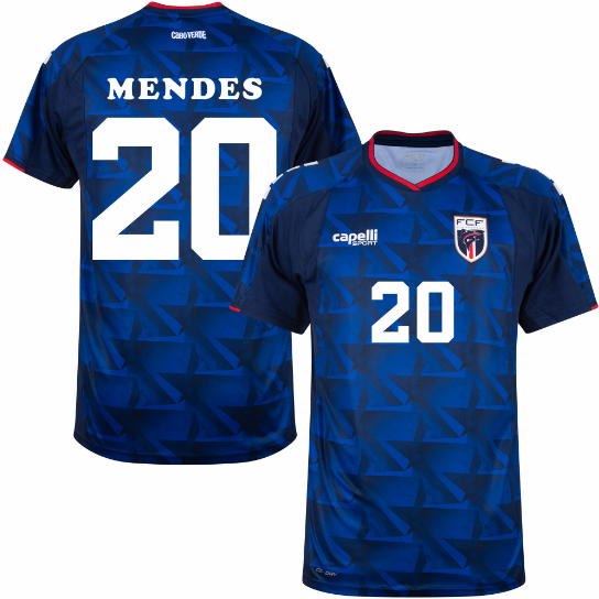 Capelli Cape Verde Home Mendes 20 Jersey 2026-2027