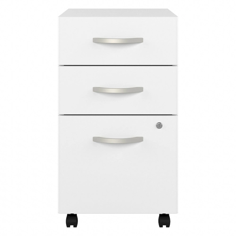 Hybrid 3 Drawer Mobile File Cabinet by Bush Business Furniture