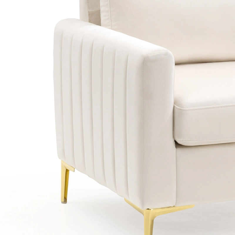 Pellebant Modern Upholstered Accent Armchair Club Chair