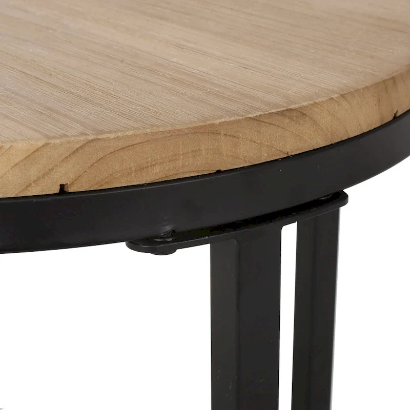 Gerrish Modern Industrial Coffee Table Set by Christopher Knight Home