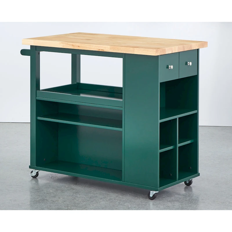 angelo:HOME Boston Rolling Kitchen Island/Cart