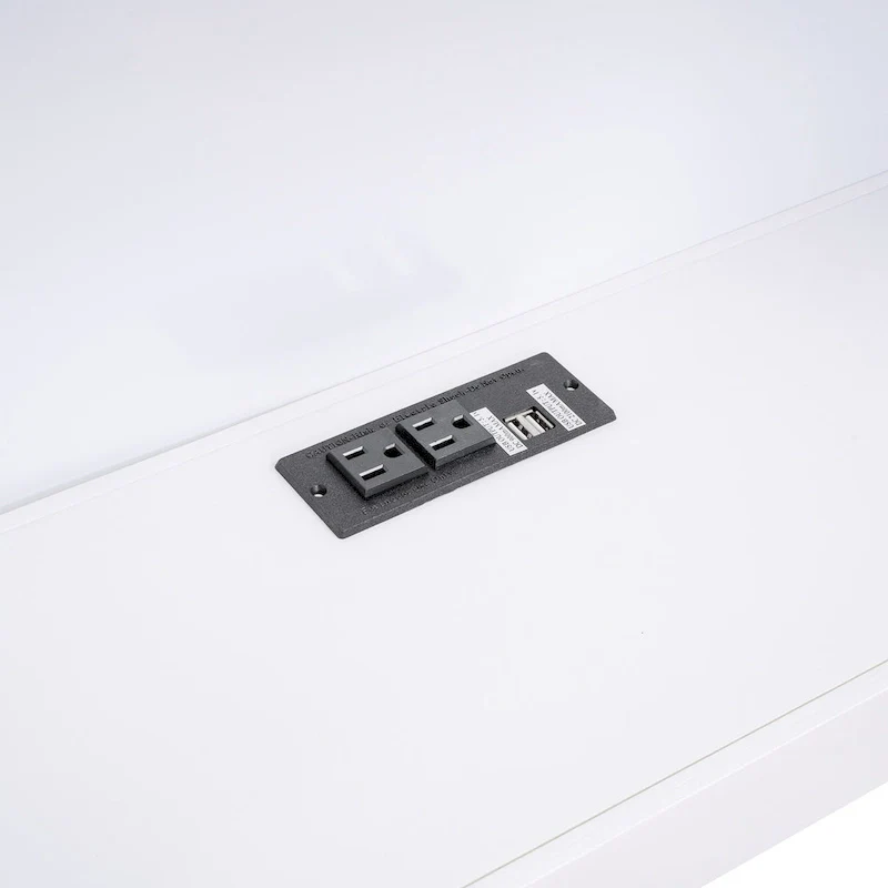 Twin Wooden Daybed with Trundle, Cabinets, and Charging Stations