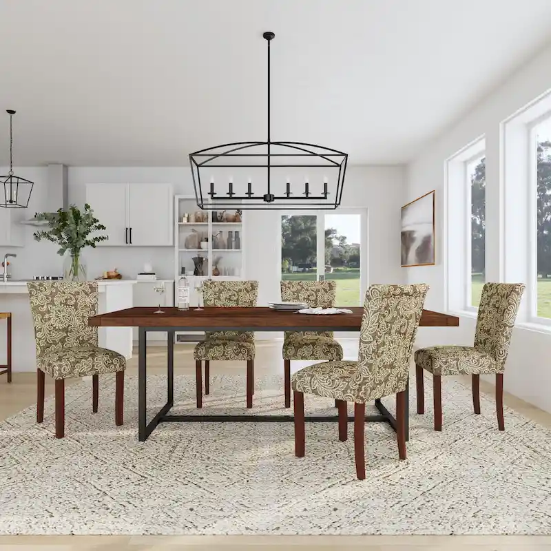 Classic round dining chairs