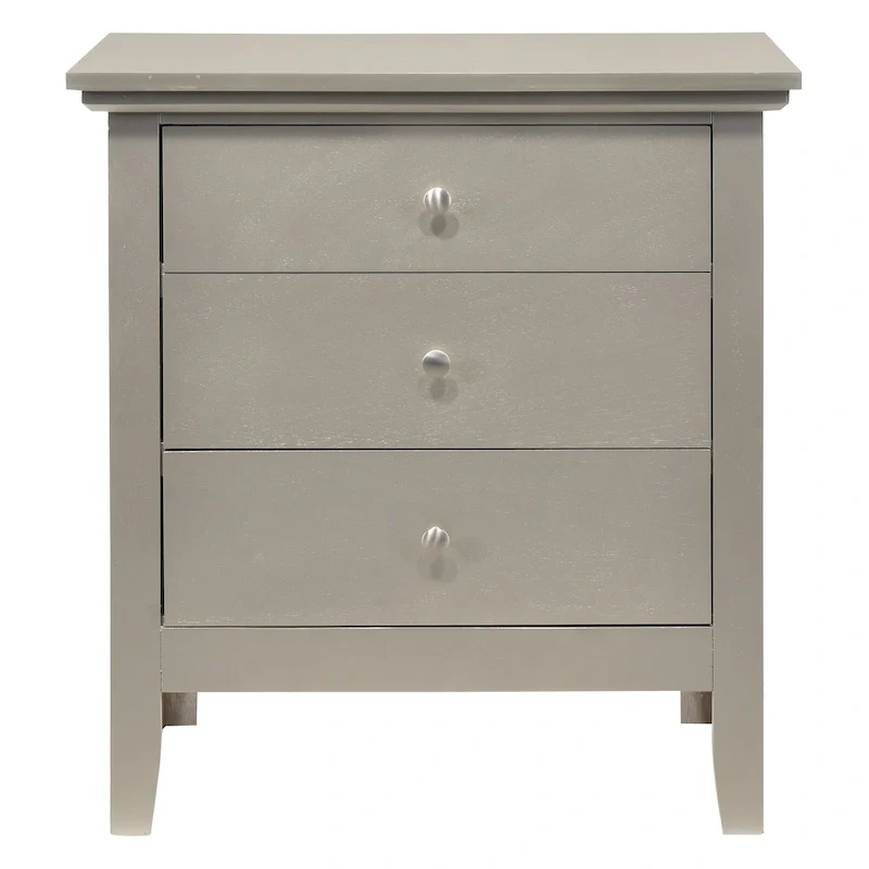 Hammond 3-Drawer Nightstand (26 in. H x 24 in. W x 18 in. D)